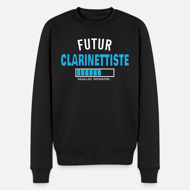 futur CLARINETTISTE - Pull Premium bio Homme - noir