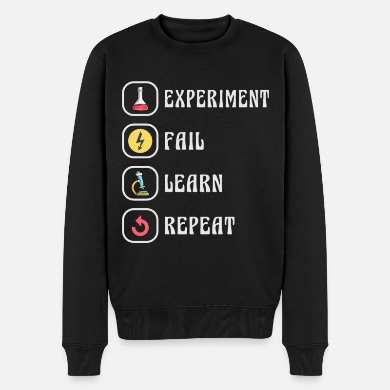 Science, Physique, Chimie, Expérience - Pull Premium bio Homme - noir