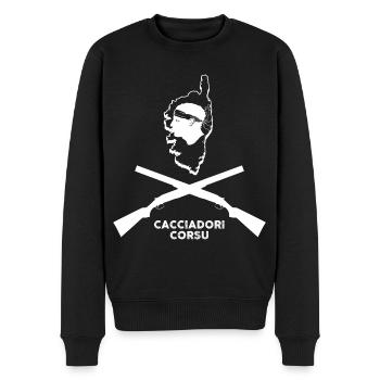 Corse Fierté Et Force Cadeau Homme - Pull Premium bio Homme - noir - Devant - Nico (187cm)