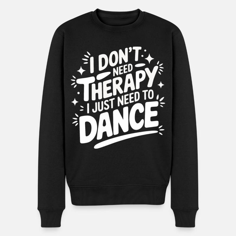 Dancing Dancers Dancing - Men's Premium Organic Jumper - black