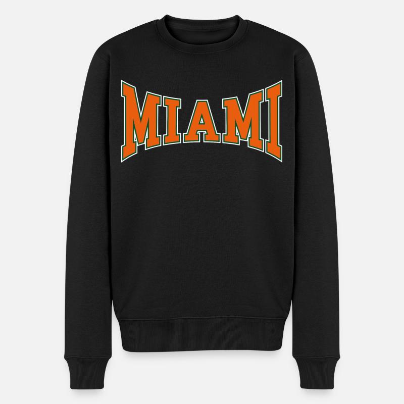 Miami - Pull Premium bio Homme - noir