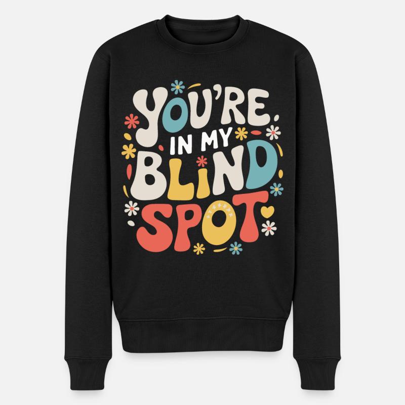 Blinde Blindheit Sehbehinderte Menschen - Männer Premium Bio Pullover - Schwarz