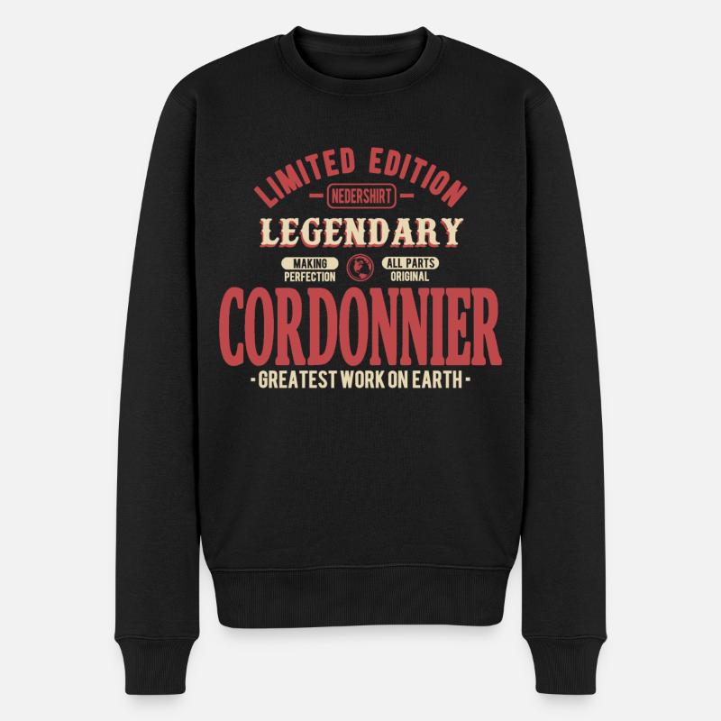 Cordonnier - Pull Premium bio Homme - noir
