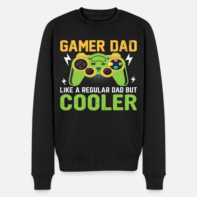 Cher Père - Pull Premium bio Homme - noir