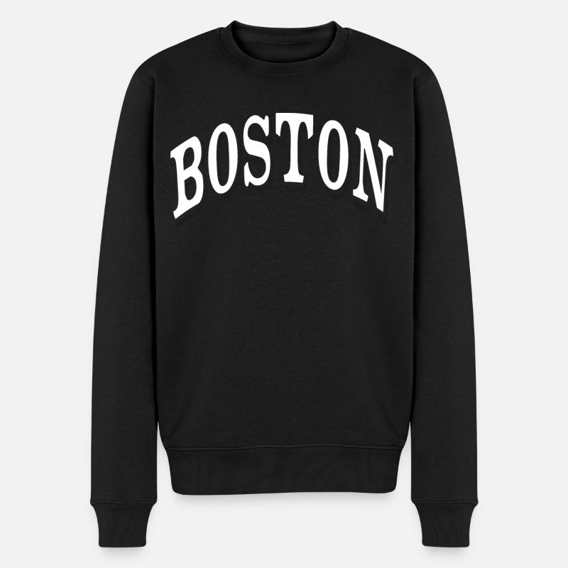 Boston - Pull Premium bio Homme - noir