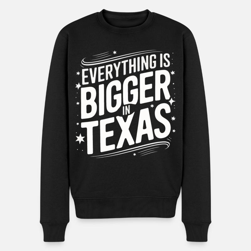 État du Texas Texans Texas - Pull Premium bio Homme - noir