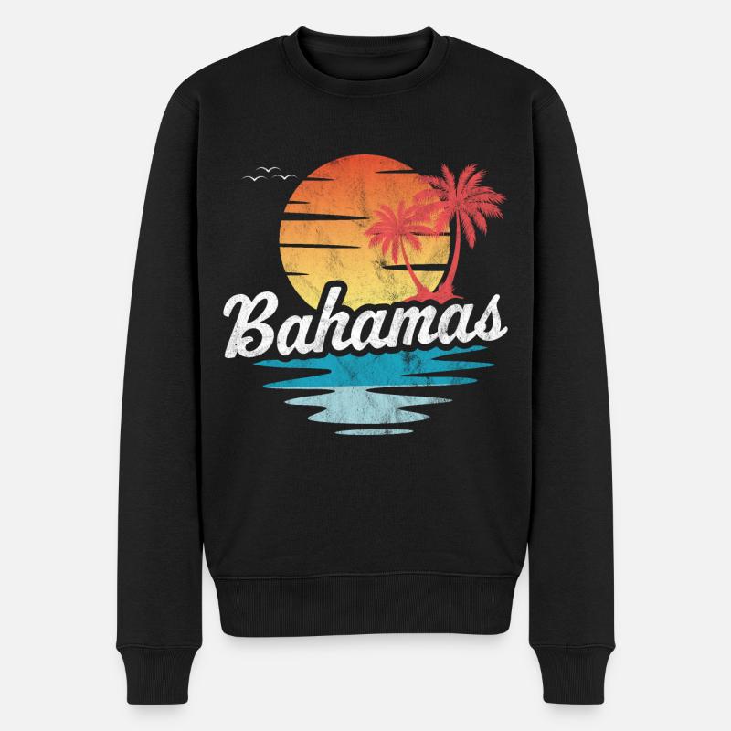 Bahamas - Pull Premium bio Homme - noir