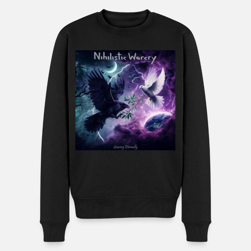 NW - S’envoler éternellement - Pull Premium bio Homme - noir