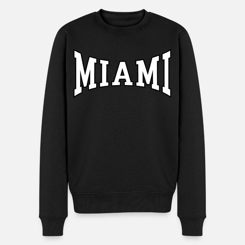Miami - Pull Premium bio Homme - noir