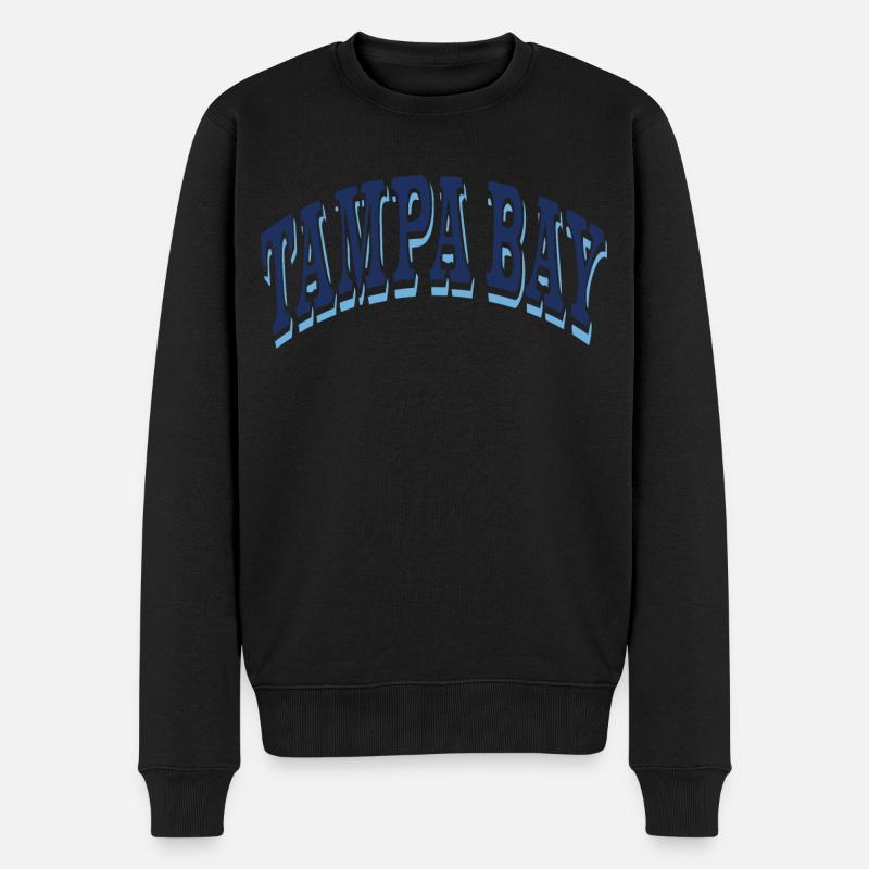 Baie de Tampa - Pull Premium bio Homme - noir