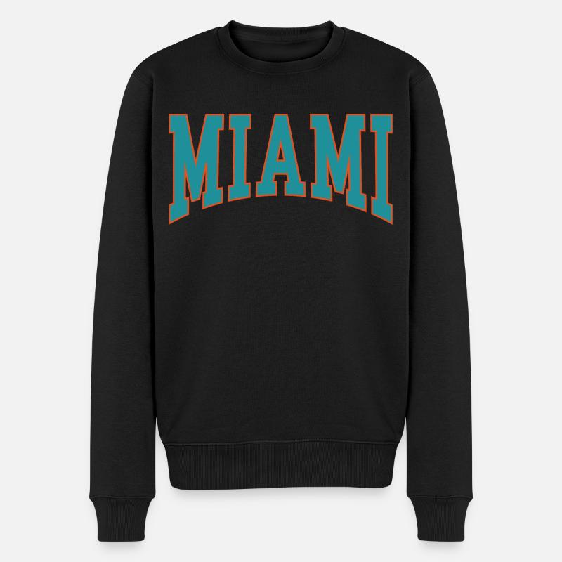 Miami - Pull Premium bio Homme - noir