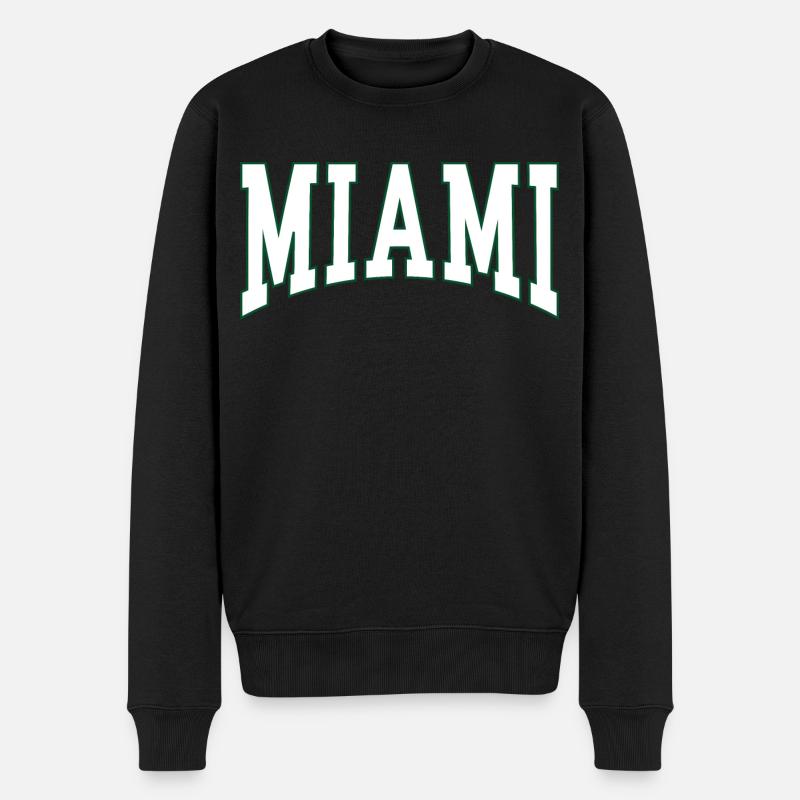 Miami - Pull Premium bio Homme - noir