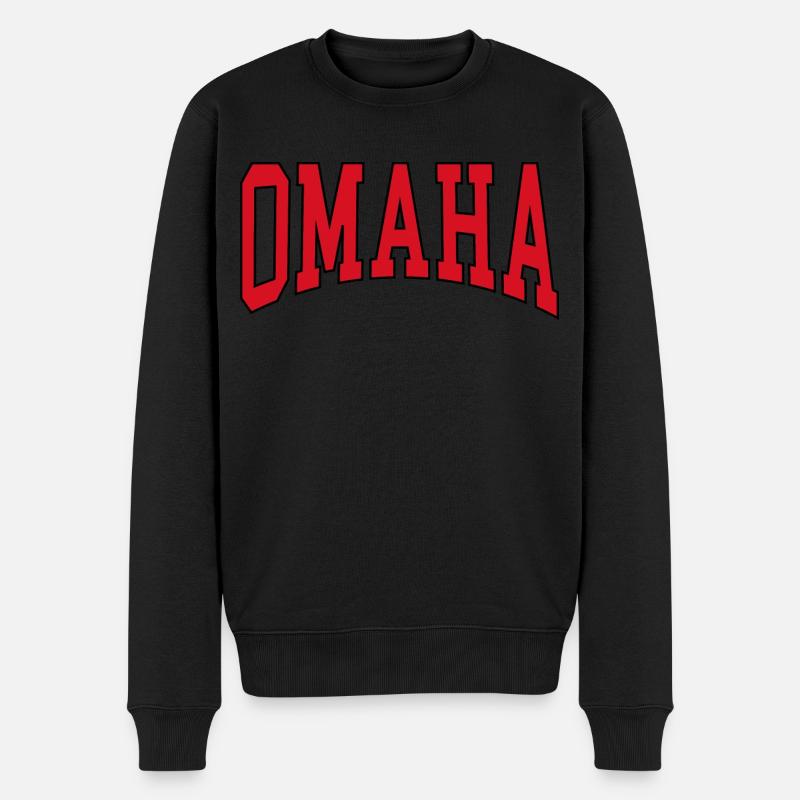 Omaha - Pull Premium bio Homme - noir