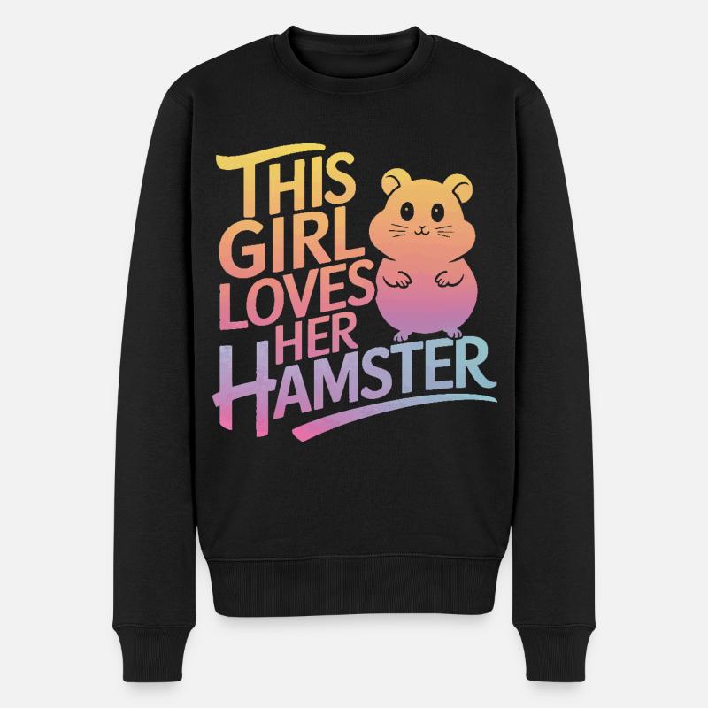Hamster - Pull Premium bio Homme - noir