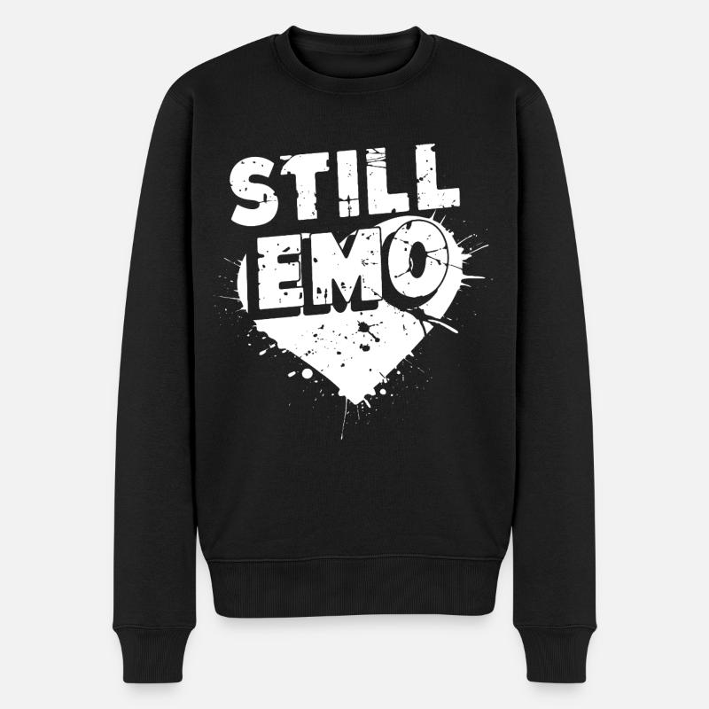 Toujours Emo ! Emo Goth Alternative - Pull Premium bio Homme - noir