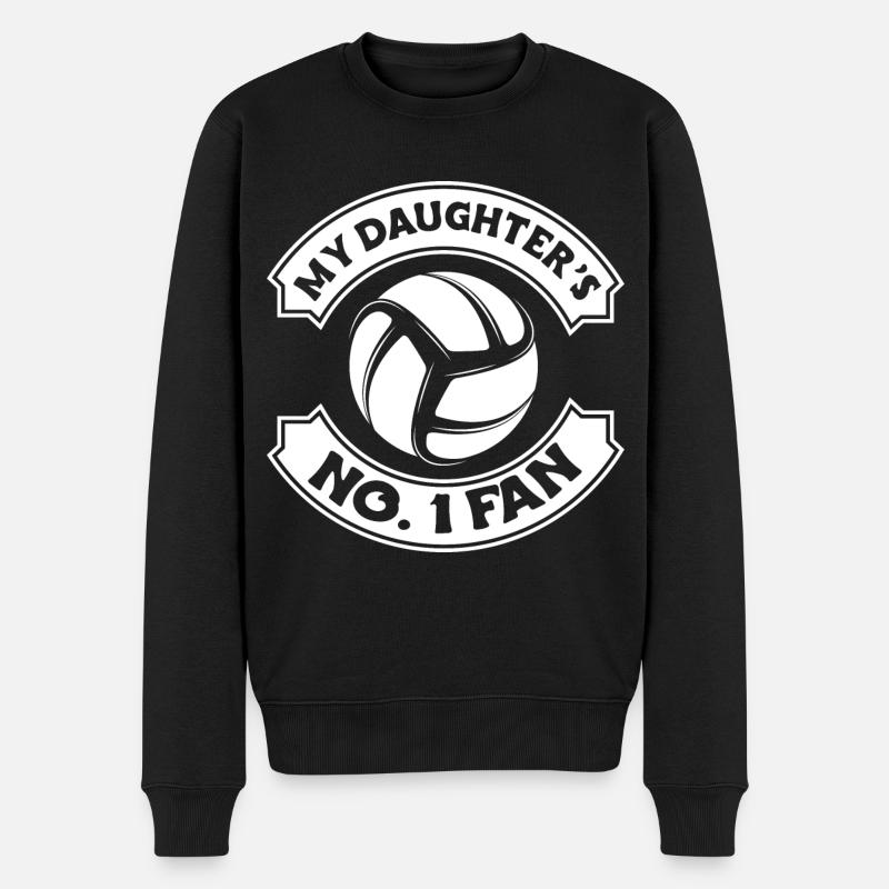 Volleyball Volleyball de plage - Pull Premium bio Homme - noir