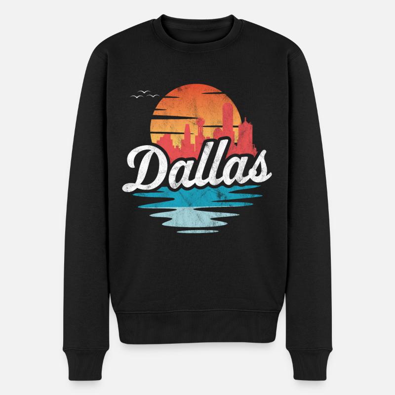 Dallas - Pull Premium bio Homme - noir