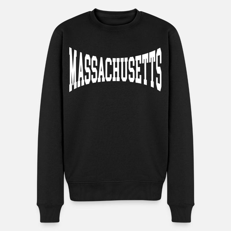 Massachusetts - Pull Premium bio Homme - noir