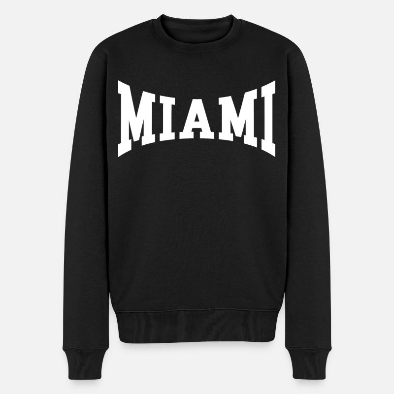 Miami - Pull Premium bio Homme - noir