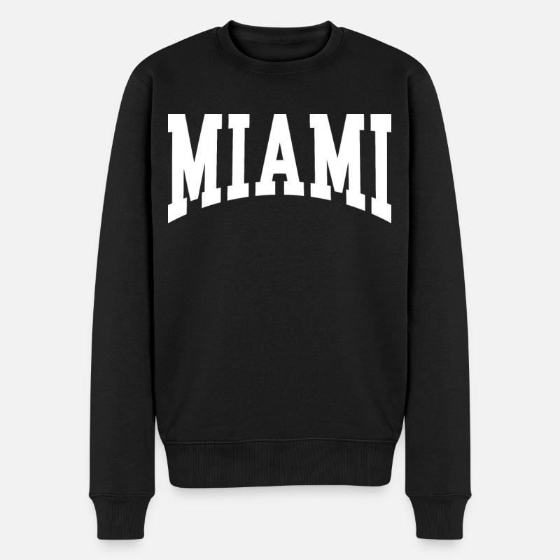 Miami - Pull Premium bio Homme - noir