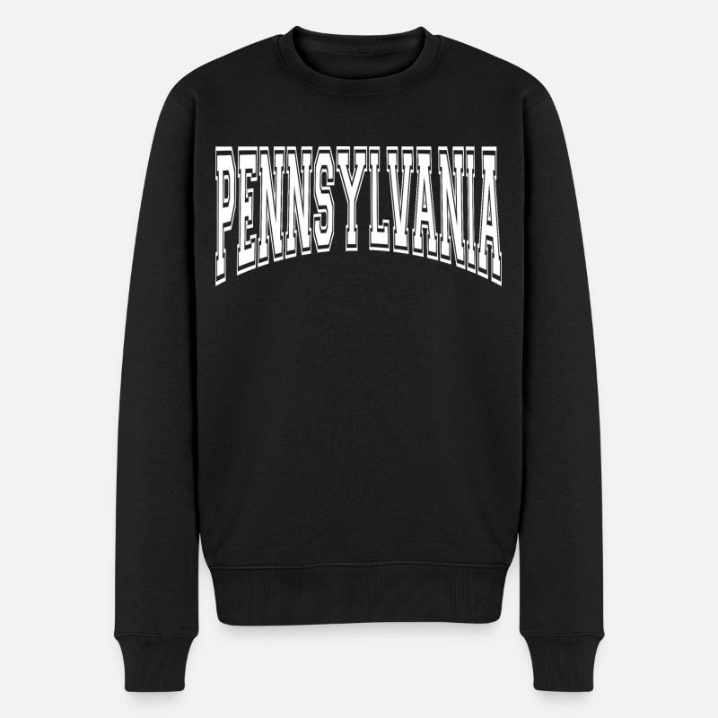 Pennsylvanie - Pull Premium bio Homme - noir