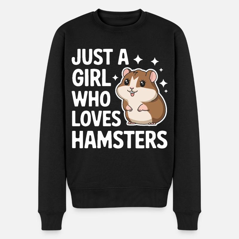 Hamster - Pull Premium bio Homme - noir