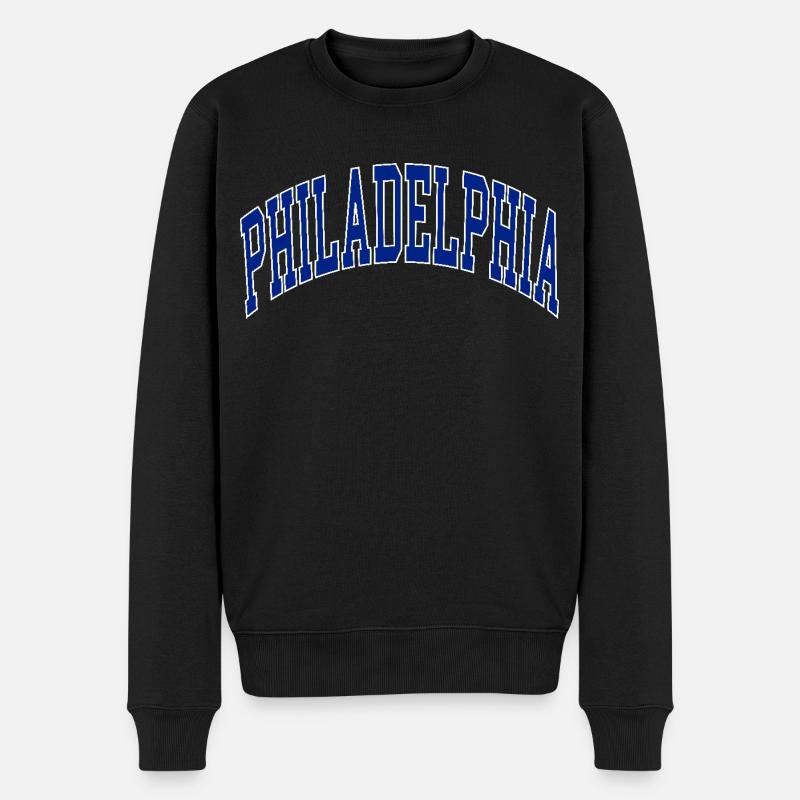 Philadelphie - Pull Premium bio Homme - noir