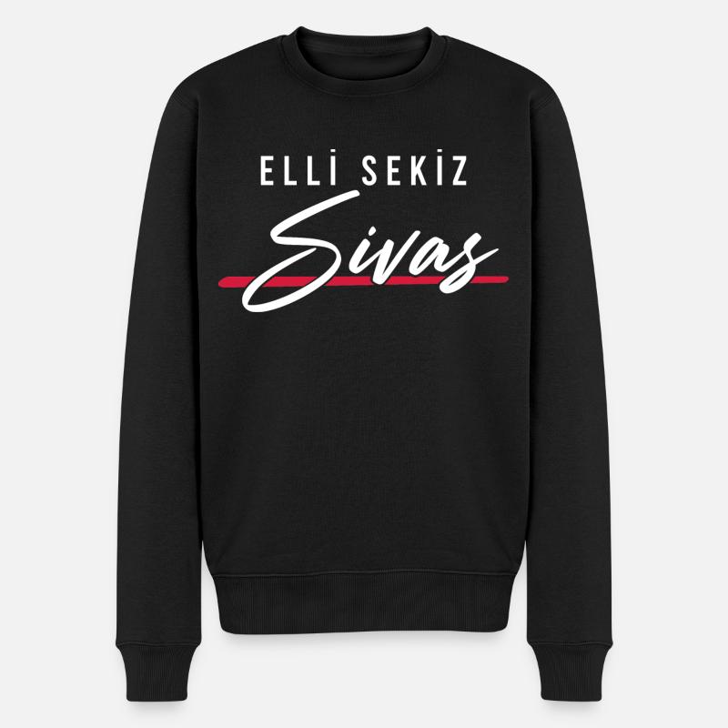 Sivas 58 - Pull Premium bio Homme - noir