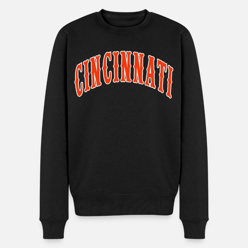 Cincinnati - Pull Premium bio Homme - noir