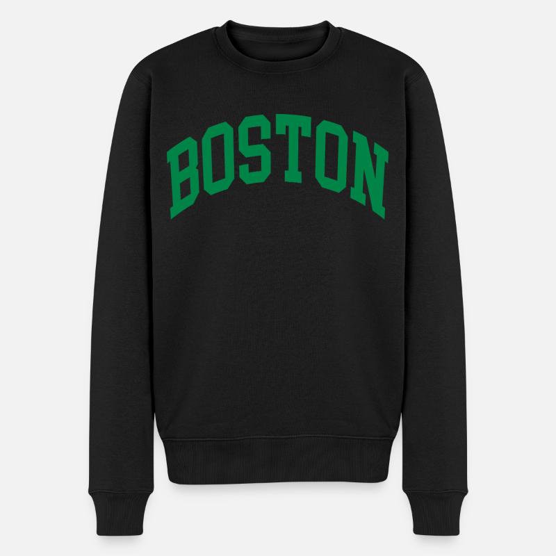 Boston - Pull Premium bio Homme - noir