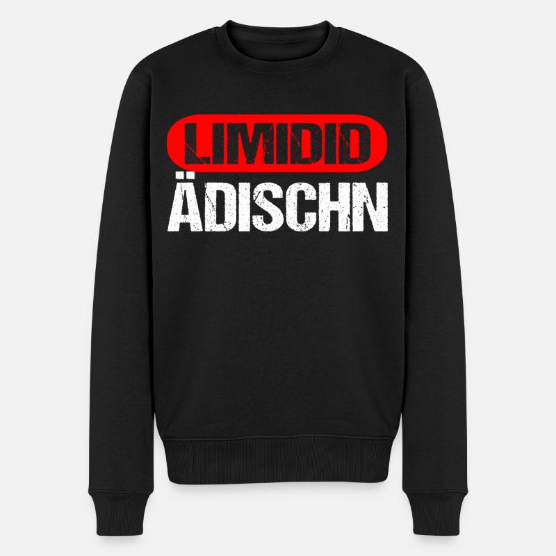 Limidid Ädischn - Männer Premium Bio Pullover - Schwarz