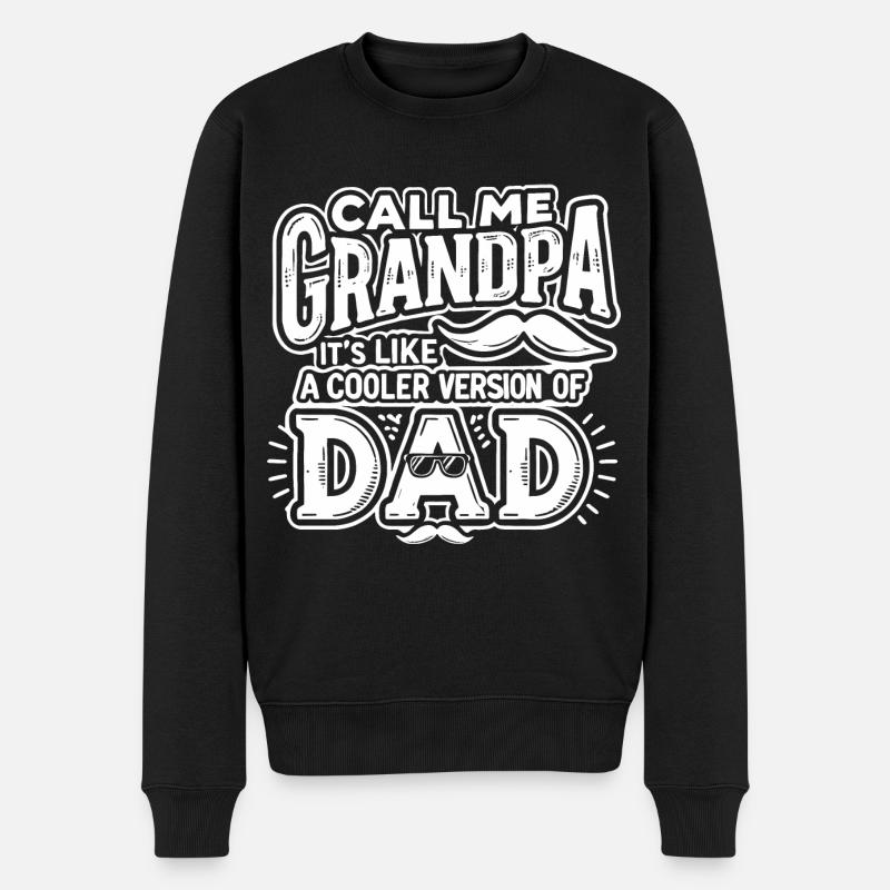 Glacière Papi - Pull Premium bio Homme - noir