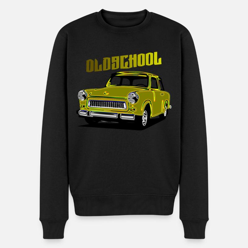  Trabi DDR Auto - Männer Premium Bio Pullover - Schwarz