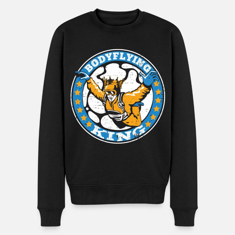 Parachutisme intérieur - Pull Premium bio Homme - noir