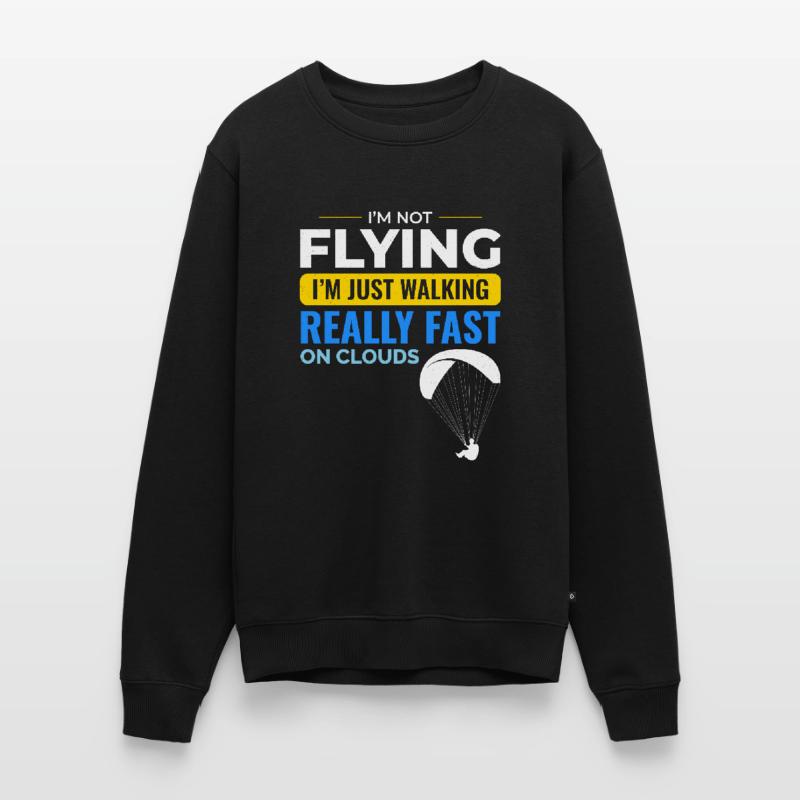 Paramotor Pilot Paramotoring Powered Paraglider Men's Premium Organic Jumper