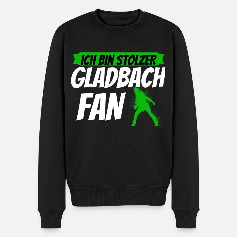 Gladbacher Mönchengladbach - Pull Premium bio Homme - noir