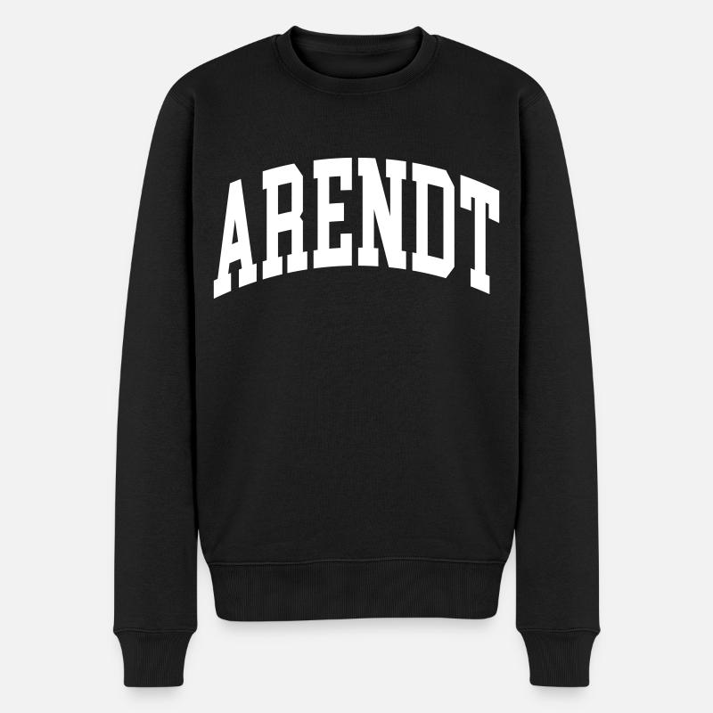 Arendt - Pull Premium bio Homme - noir