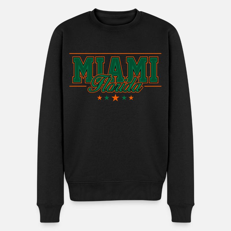 Miami - Pull Premium bio Homme - noir