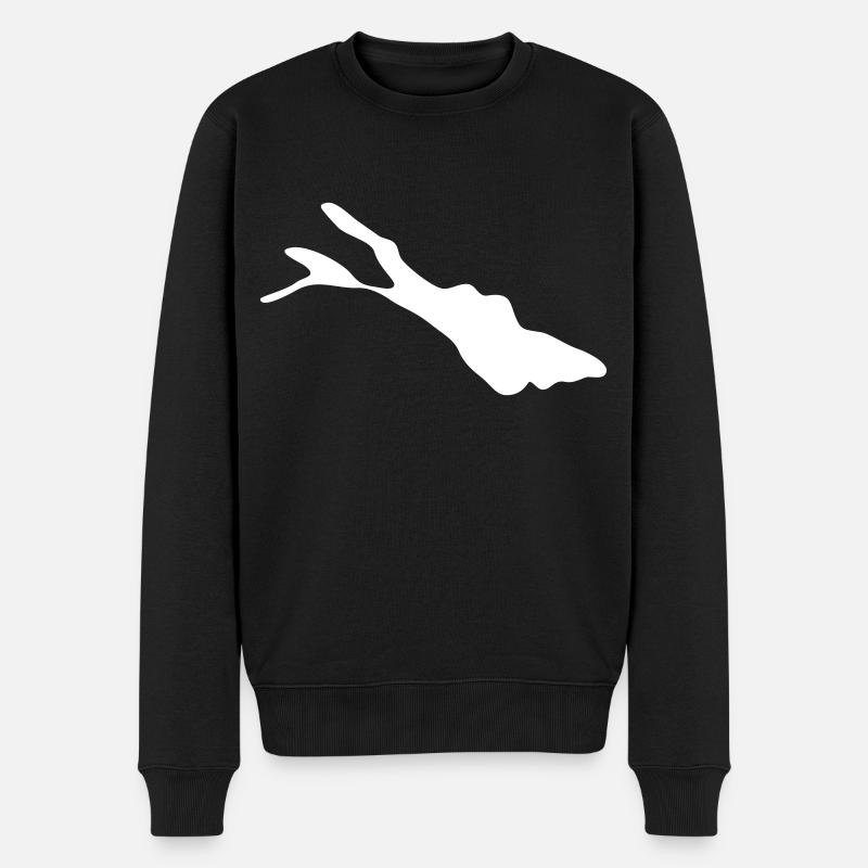 Lac de Constance - Pull Premium bio Homme - noir