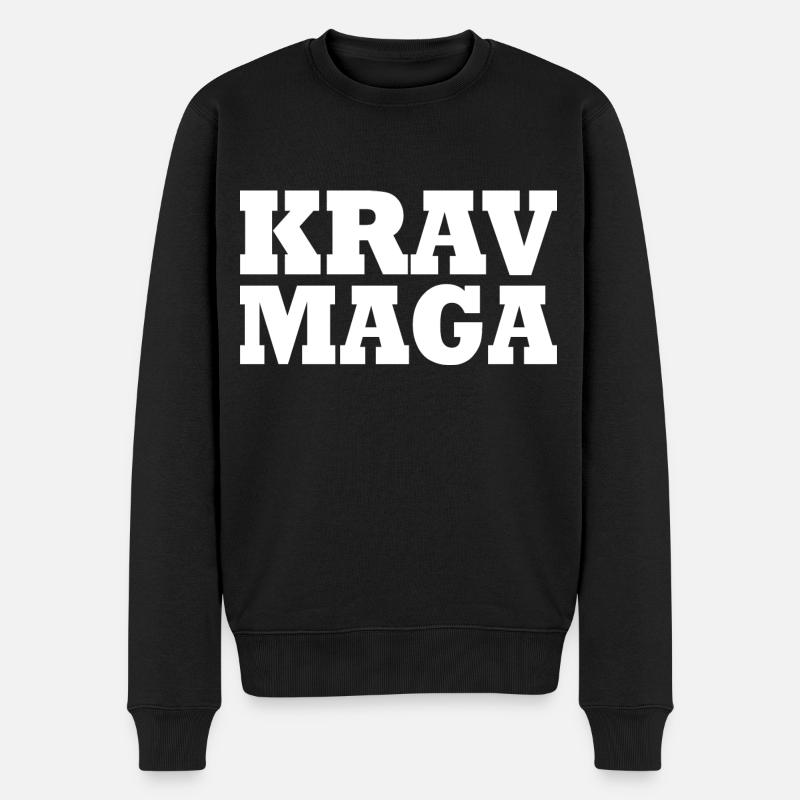 Krav maga - Pull Premium bio Homme - noir