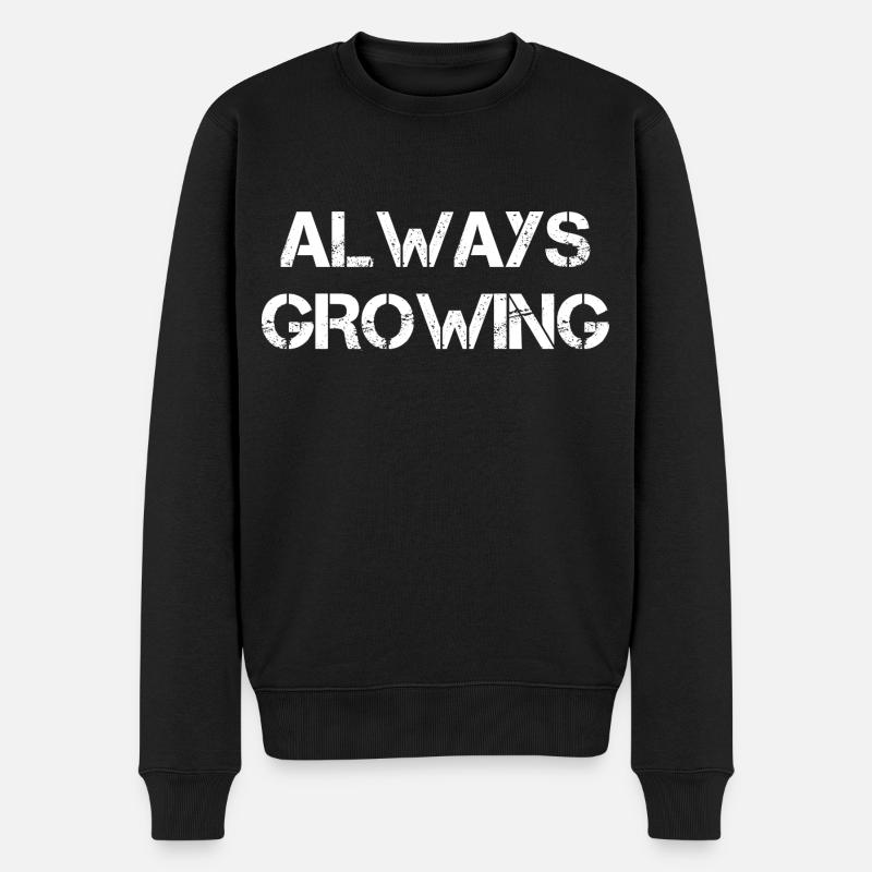 Toujours en croissance - Pull Premium bio Homme - noir
