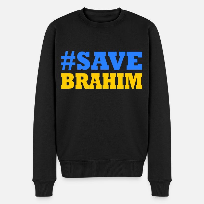 Save brahim - Pull Premium bio Homme - noir