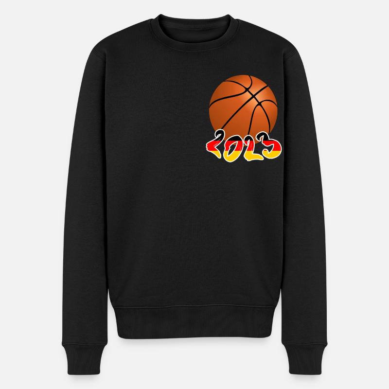 Basketball Weltmeister 2023 - Männer Premium Bio Pullover - Schwarz