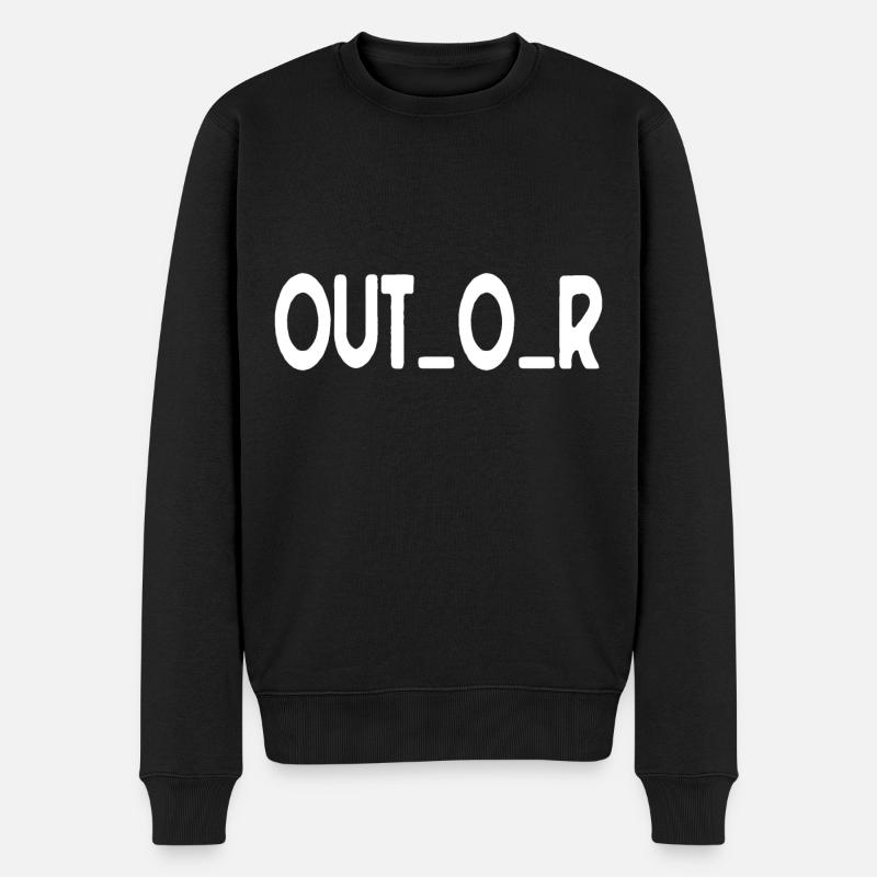Outdoor - Männer Premium Bio Pullover - Schwarz