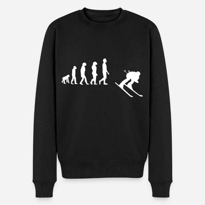 Ski évolution - Pull Premium bio Homme - noir