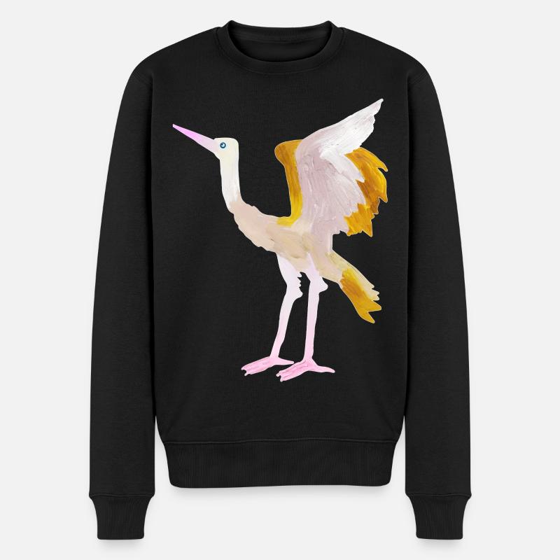 grue - Pull Premium bio Homme - noir