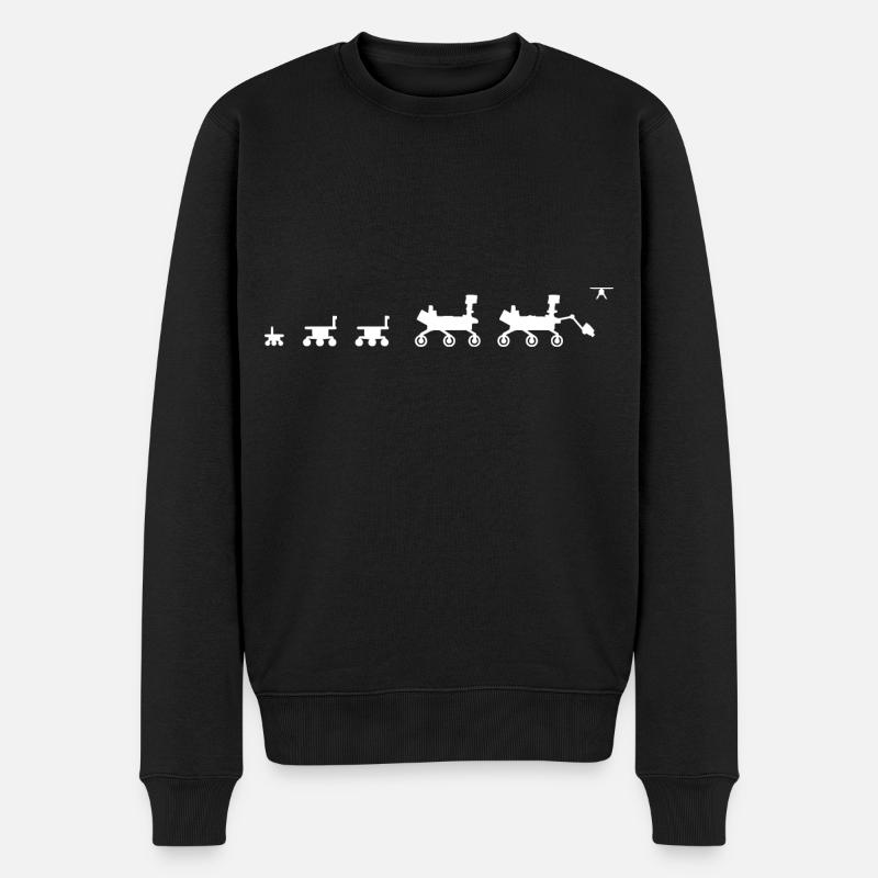 Mars Rover Evolution - Pull Premium bio Homme - noir