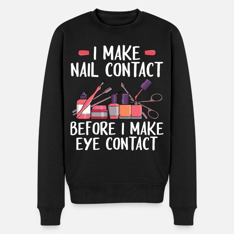 Ongles - Pull Premium bio Homme - noir