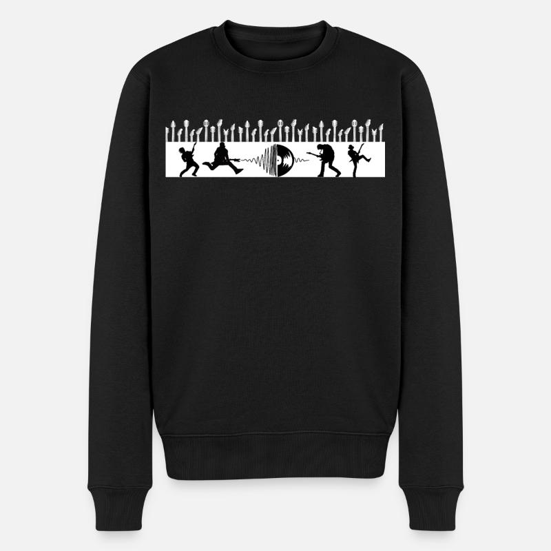 Jokkakokky - Pull Premium bio Homme - noir