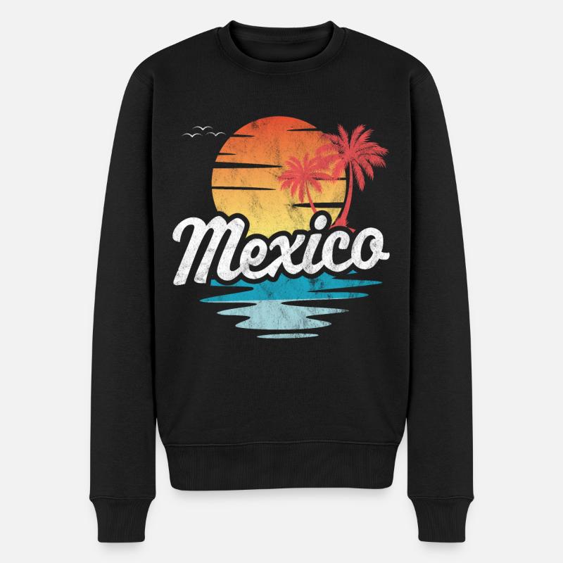 Mexique - Pull Premium bio Homme - noir